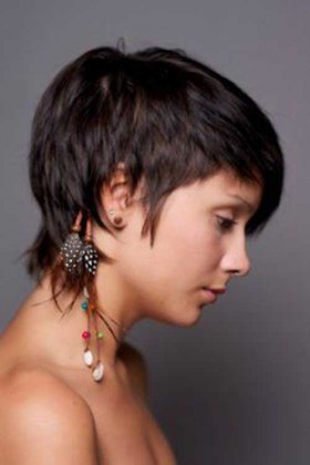 Pixie Cut With Fringe Pixie Cut Haircut For