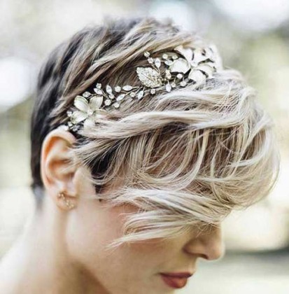 15+ Wedding Hairstyles for Pixie Cuts | Pixie Cut - Haircut for 2019