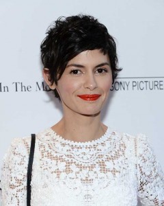 Audrey Tautou Pixie Curly Hair