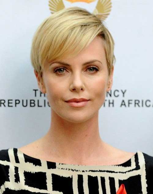 10 New Charlize Theron Pixie Haircuts | Pixie Cut 2015