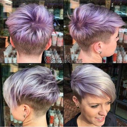 15 Colored Pixie Cuts | Pixie Cut - Haircut for 2019