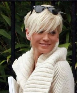 Blonde Pixie Cut Hairstyles 2014