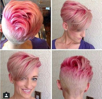 15+ Pink Pixie Hair | Pixie Cut - Haircut for 2019