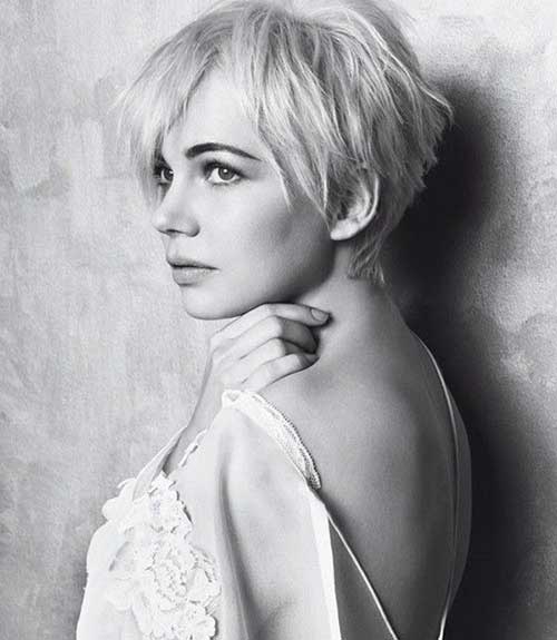 I Want: Michelle Williams' Edgy Pixie Cut – StylEnigma